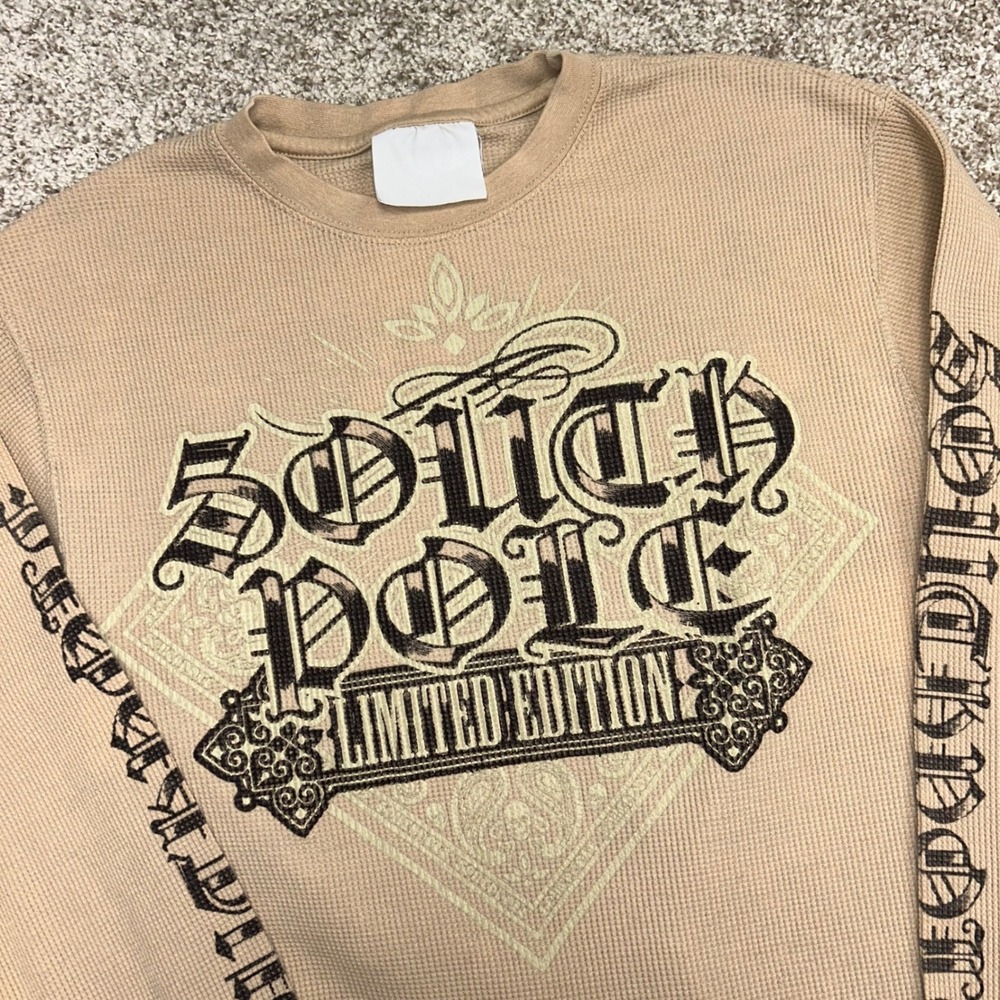 Vintage‎ Southpole Limited Edition Thermal Long Sleeve Men's NO SIZE TAG Skater